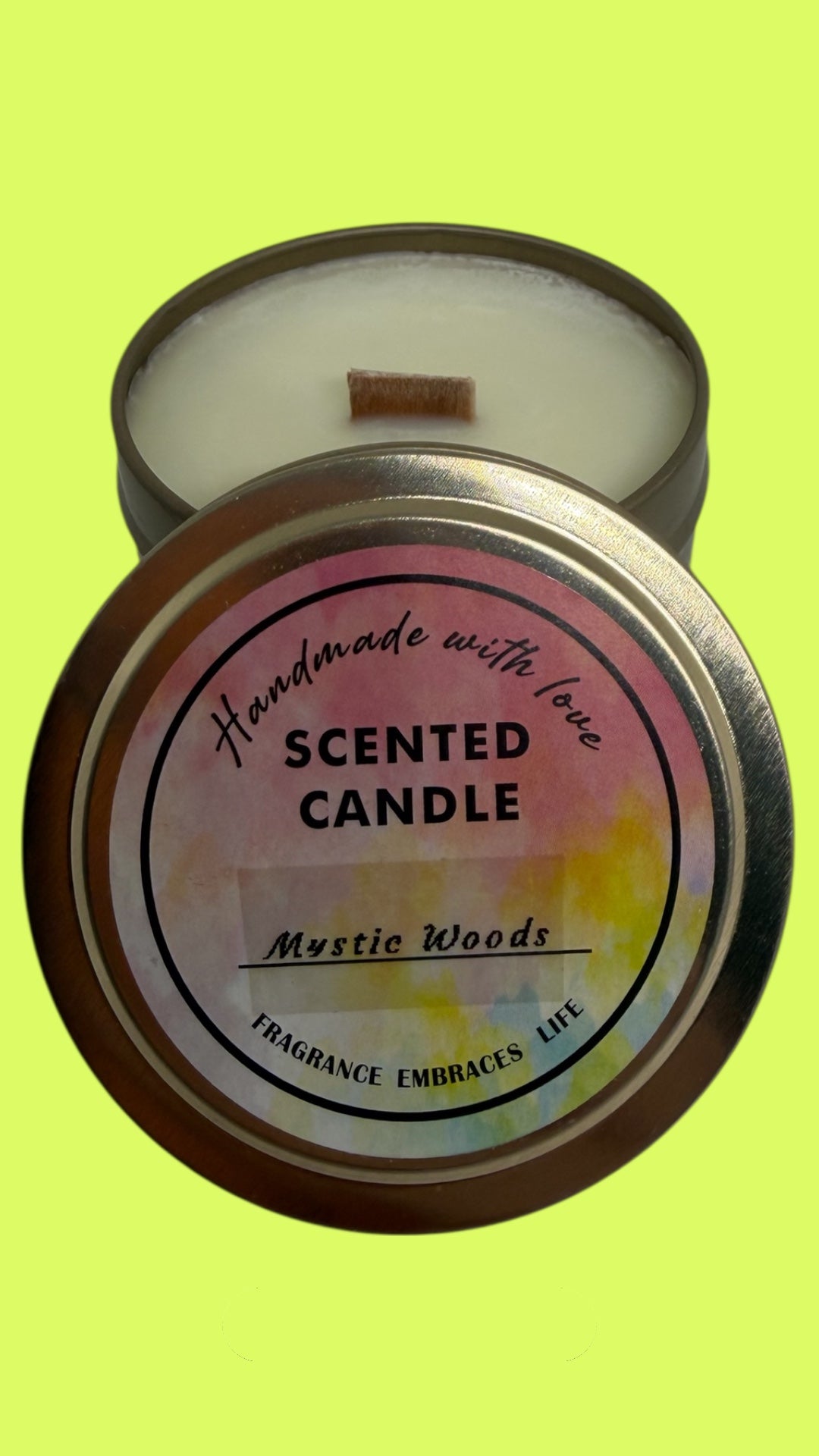 4oz. Soy Woodwick Candle